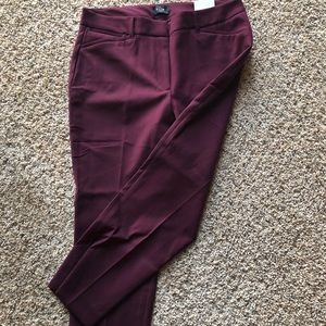 WHBM Curvy Fit Comfort Stretch Slim Ankle Pant NWT
